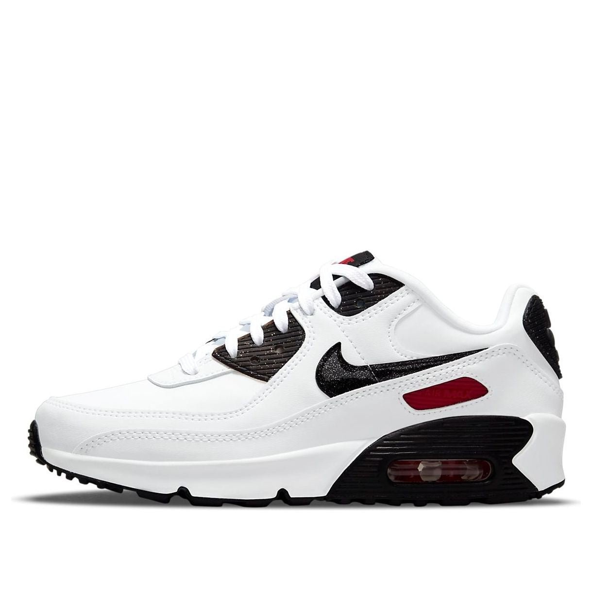 (GS) Nike Air Max 90 Leather SE 'White Very Berry' DH2605-100
