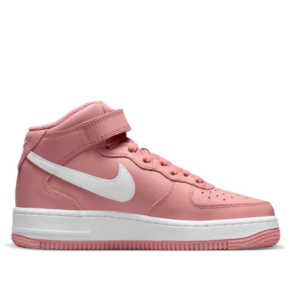 (GS) Nike Air Force 1 Mid LE 'Red Stardust' DH2933-600 - Image 2
