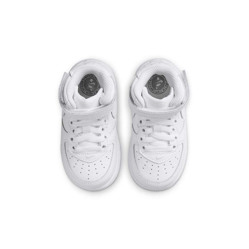 (TD) Nike Air Force 1 Mid 'Triple White' DH2935-111 - Image 4