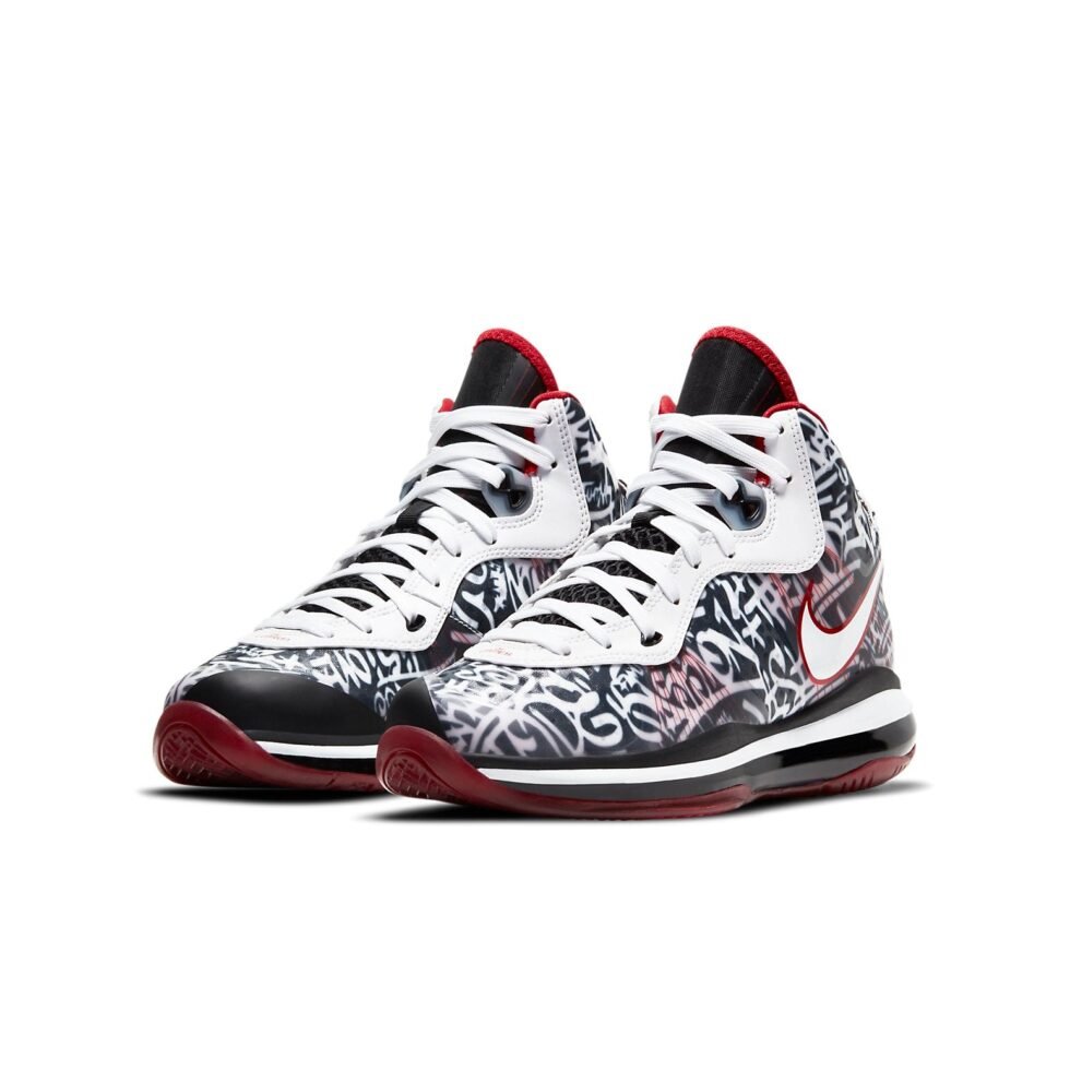 (GS) Nike LeBron 8 'Graffiti' DH3237-001 - Image 3