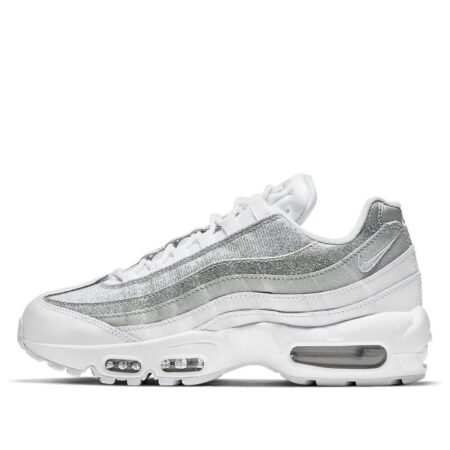 (WMNS) Nike Air Max 95 'White Metallic Silver' DH3857-100