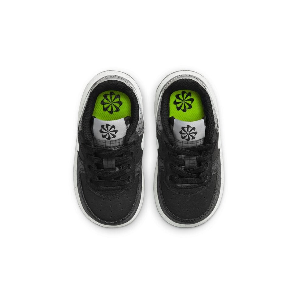 (TD) Nike Air Force 1 Crater Low 'Black Gray' DH4089-001 - Image 4