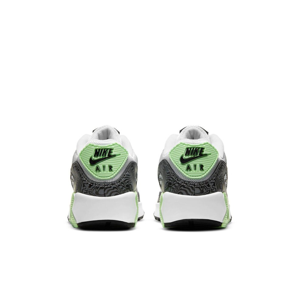 (GS) Nike Air Max 90 'White Vapor Green' DH4111-100 - Image 5