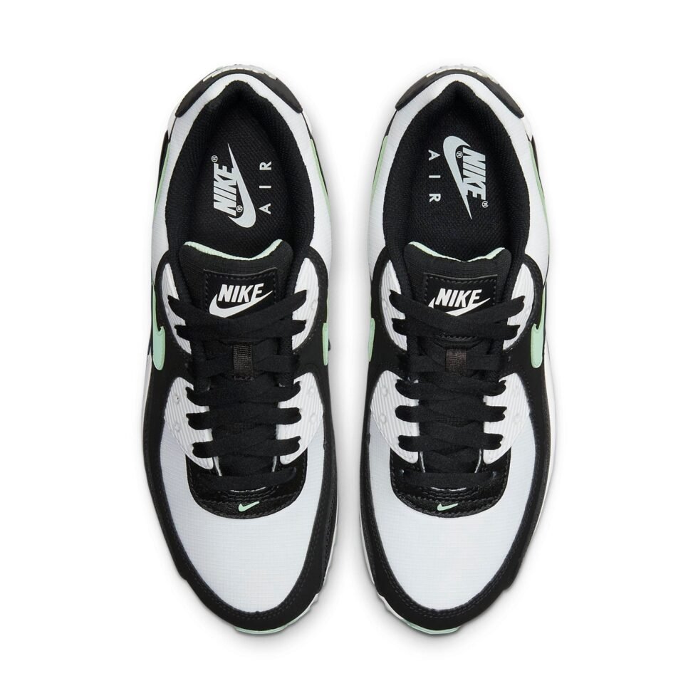 Nike Air Max 90 'Black White Green' DH4619-100 - Image 4