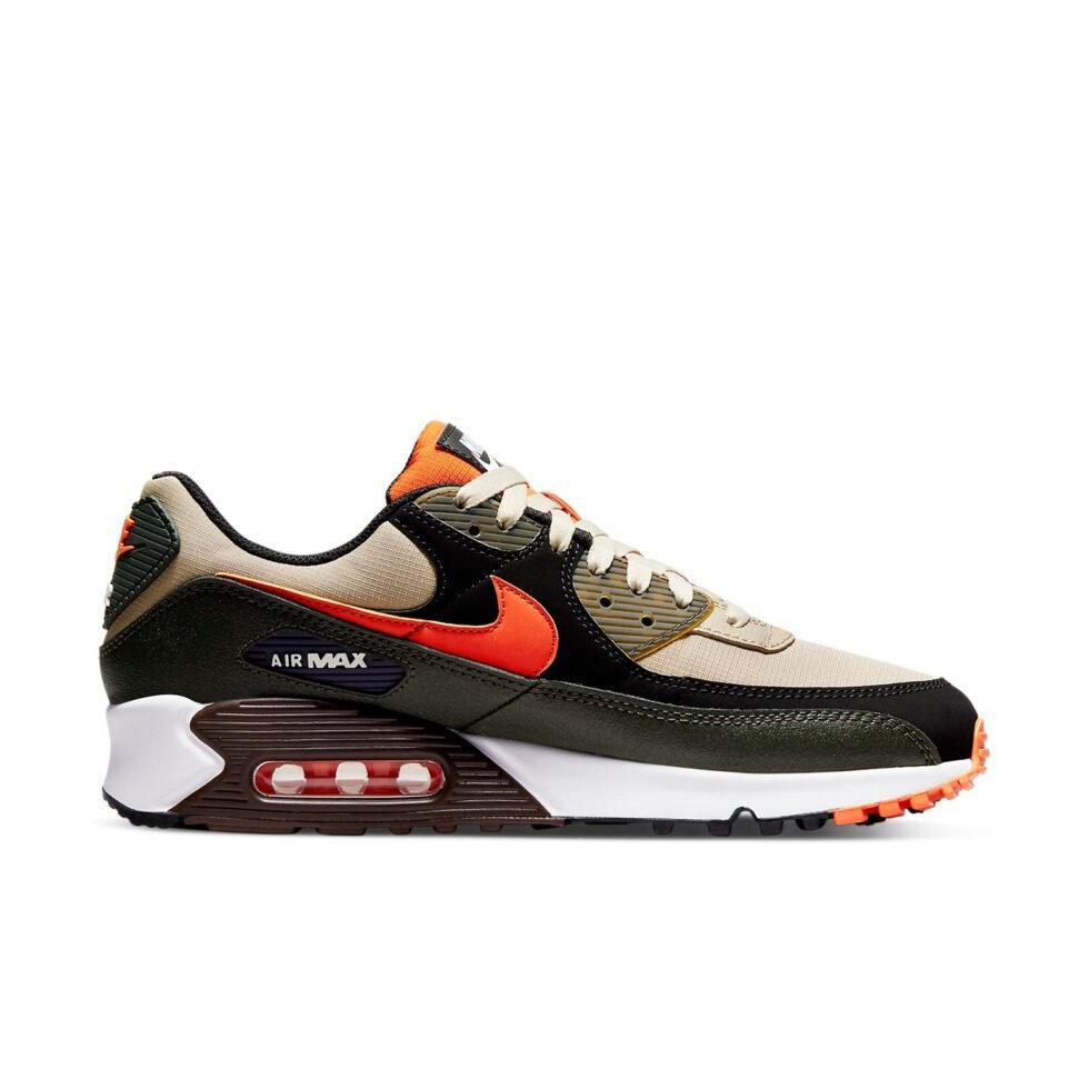 Nike Air Max 90 'Tweed Dark Army' DH4619-200 - Image 2