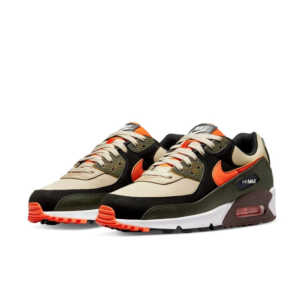 Nike Air Max 90 'Tweed Dark Army' DH4619-200 - Image 3