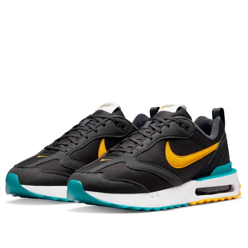 Nike Air Max Dawn 'Dark Smoke Grey University Gold' DH4656-001 - Image 3