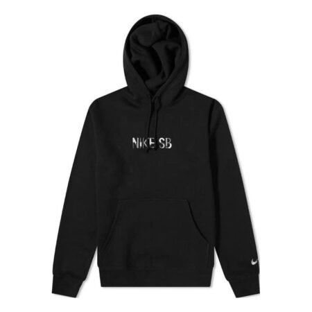 Nike SB Mosaic Premium Fleece Pullover Hoodie 'Black' DH4683-010