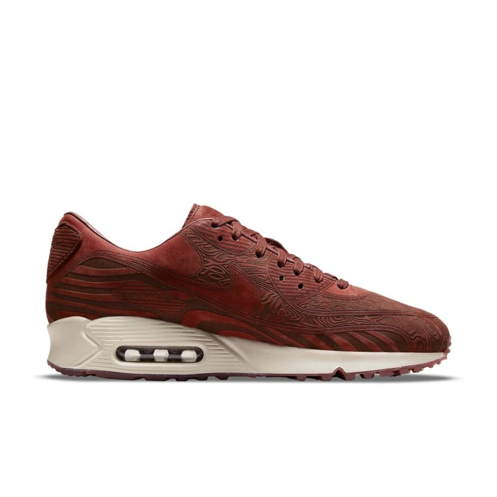 Nike Air Max 90 QS Laser 'Woodgrain - Dark Pony' DH4689-200 - Image 2