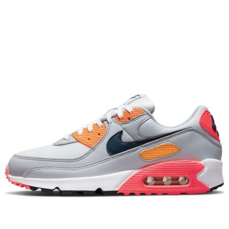 (WMNS) Nike Air Max 90 'Grey Crimson Gold' DH5072-001