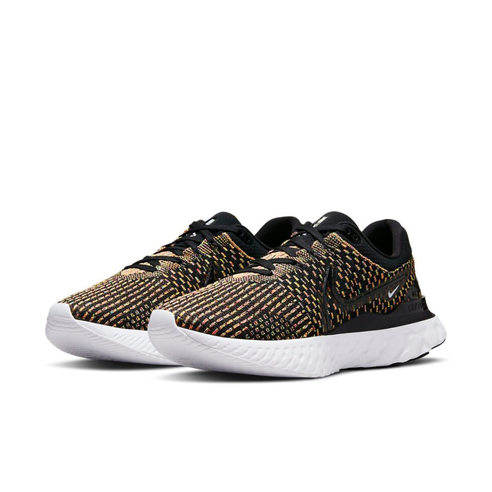 Nike React Infinity Run Flyknit 3 'Black Multi' DH5392-002 - Image 3