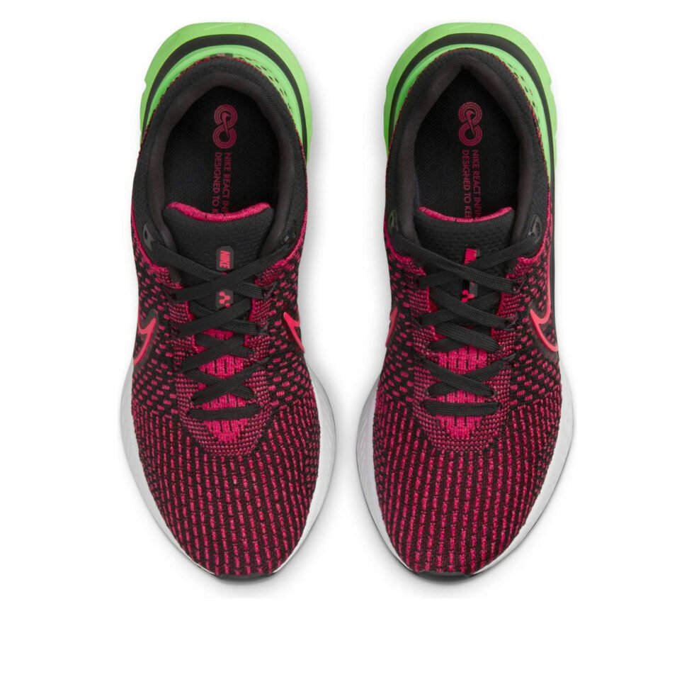 Nike React Infinity Run Flyknit 3 'Siren Red Green Strike' DH5392-003 - Image 4