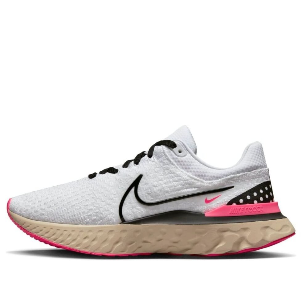 Nike React Infinity Run Flyknit 3 'White Hyper Pink' DH5392-101