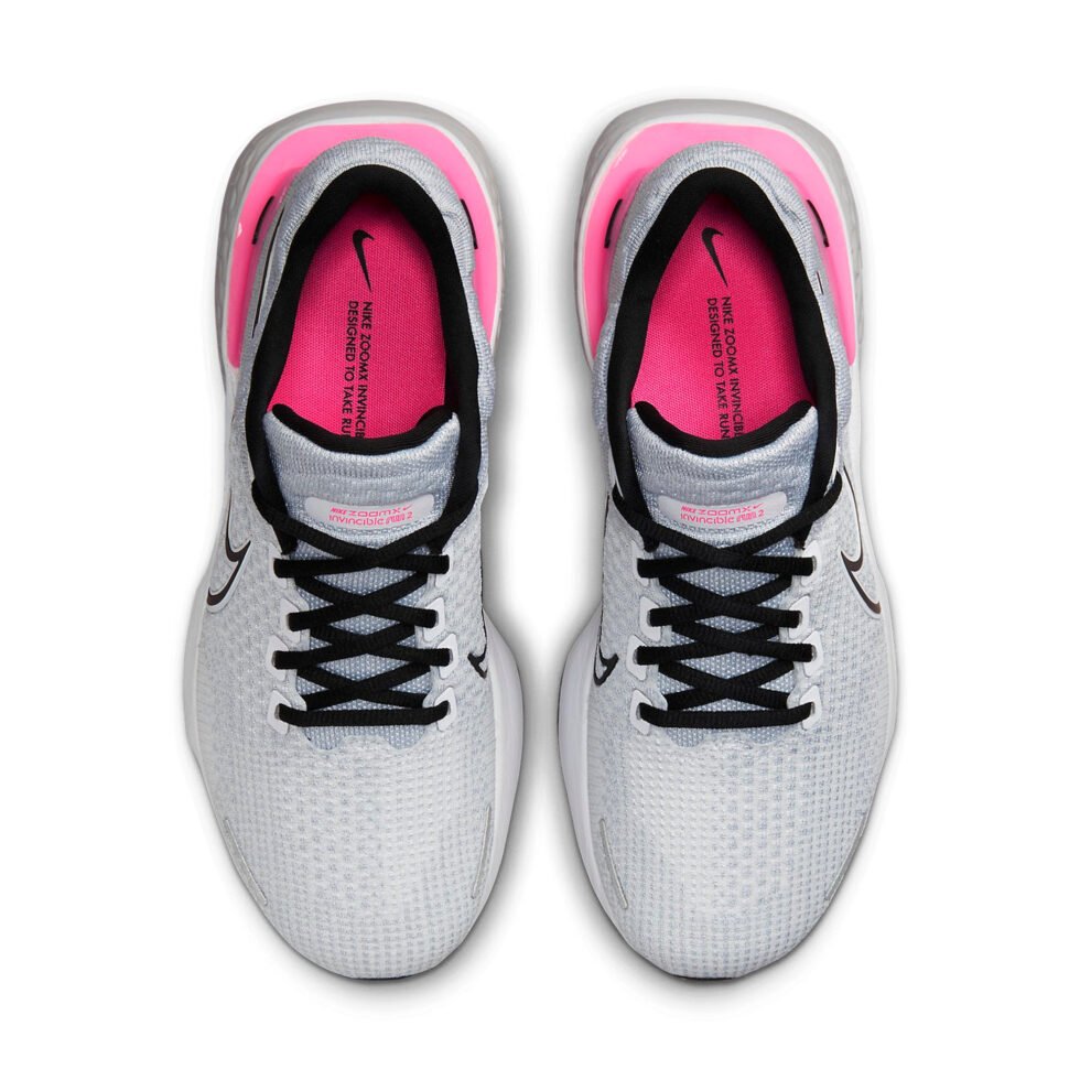 Nike ZoomX Invincible Run Flyknit 2 'Light Smoke Grey Hyper Pink' DH5425-101 - Image 4