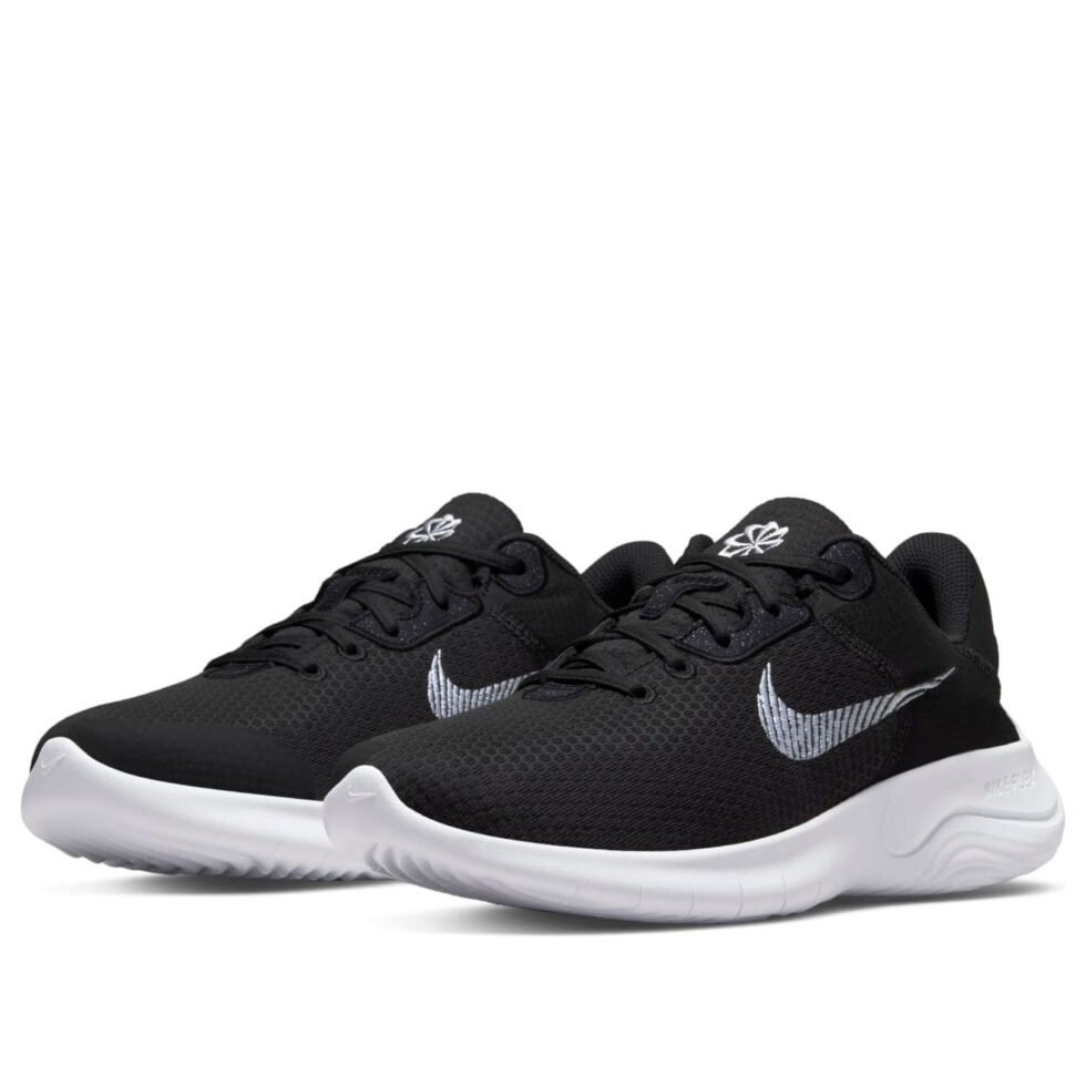 Nike Flex Experience Run 11 Extra Wide 'Black White' DH5753-001 - Image 3