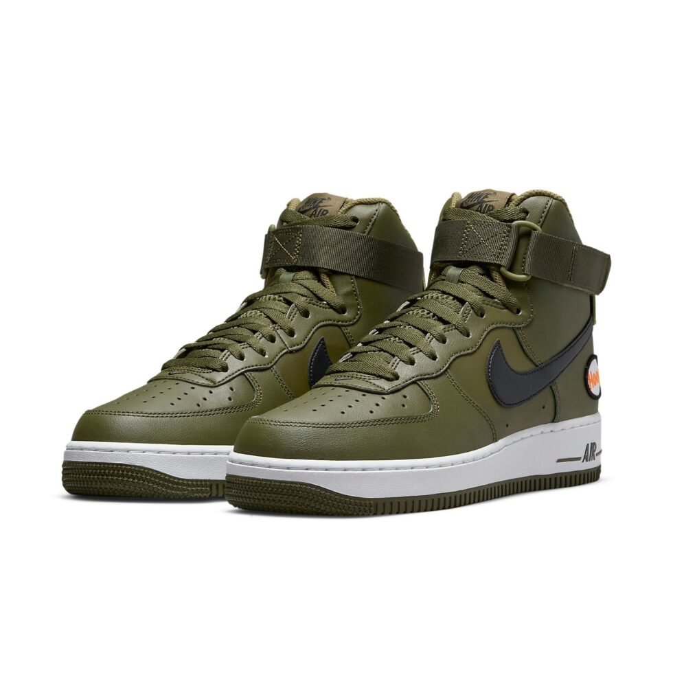 Nike Air Force 1 High '07 LV8 'Hoops Pack - Rough Green' DH7453-300 - Image 3