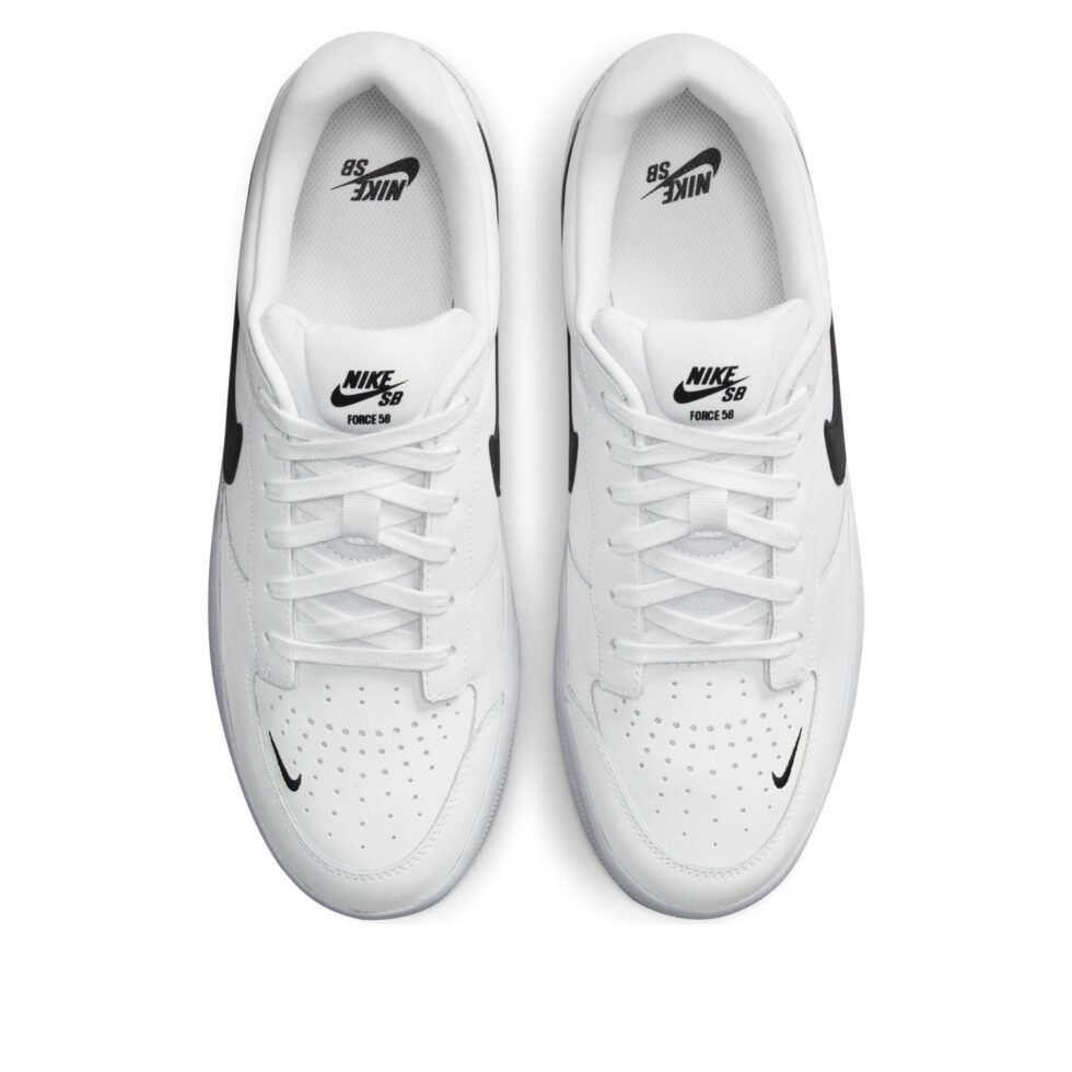 Nike Force 58 Premium SB 'White Black' DH7505-101 - Image 2