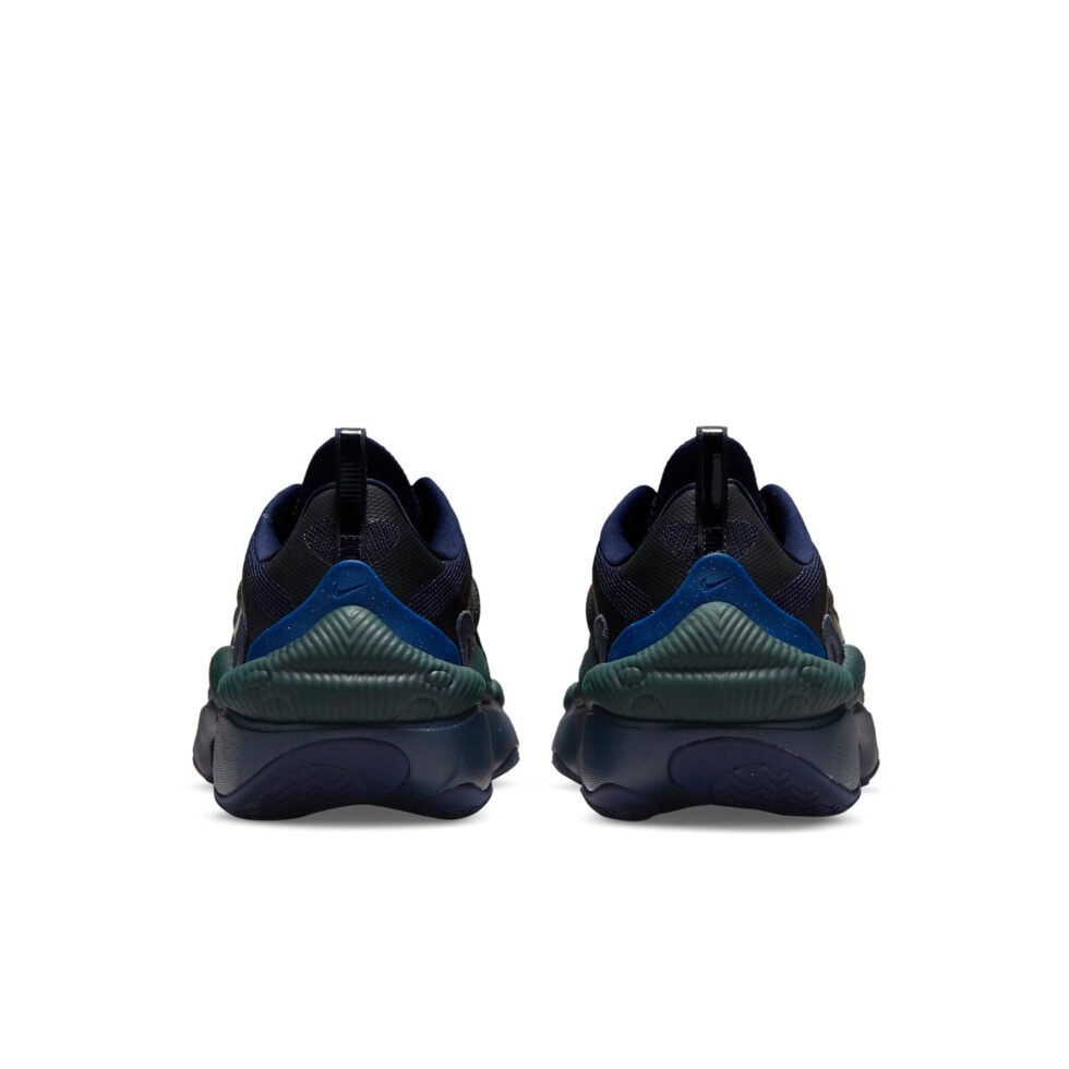 Nike React Atlas Sneakers Black/Blue DH7598-400 - Image 5