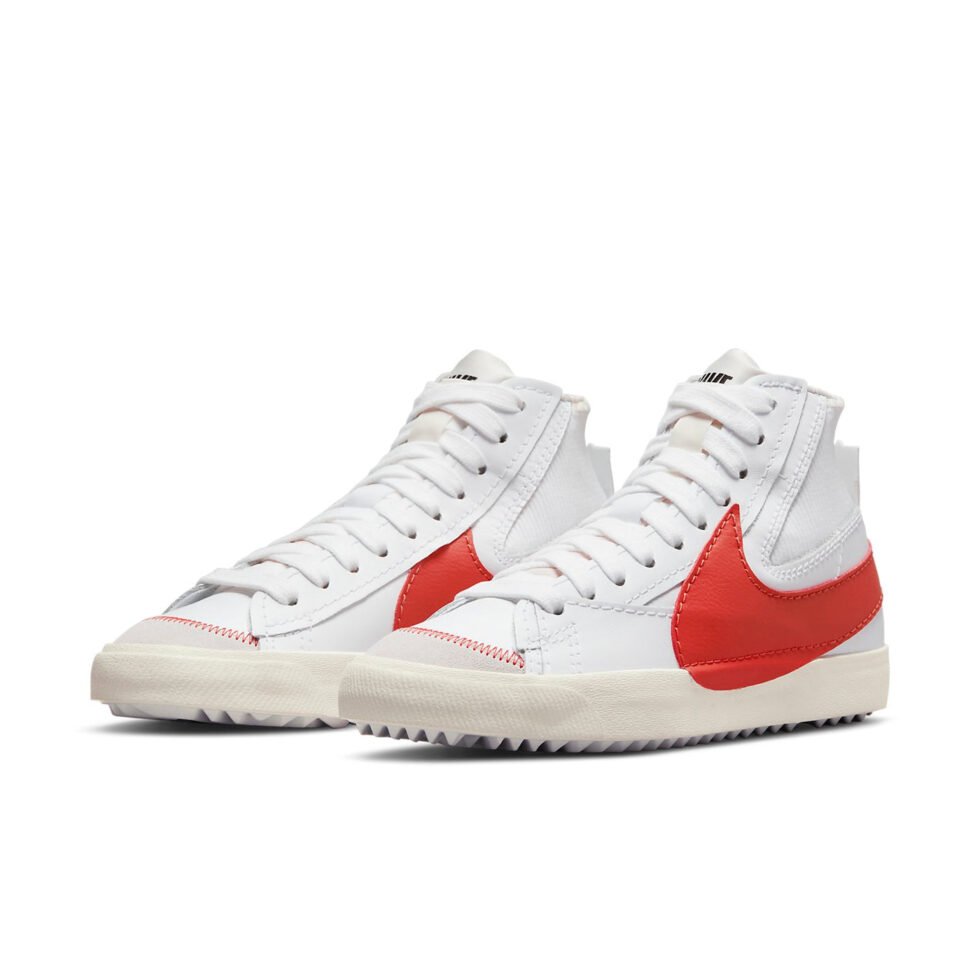 Nike Blazer Mid '77 Jumbo 'White Total Orange' DH7690-100 - Image 3
