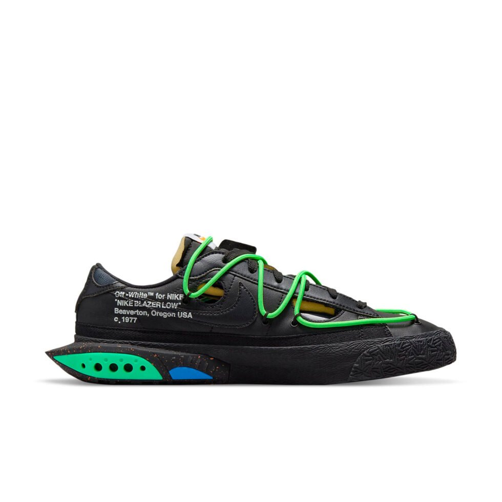 Nike x Off-White Blazer Low 'Black' DH7863-001 - Image 2