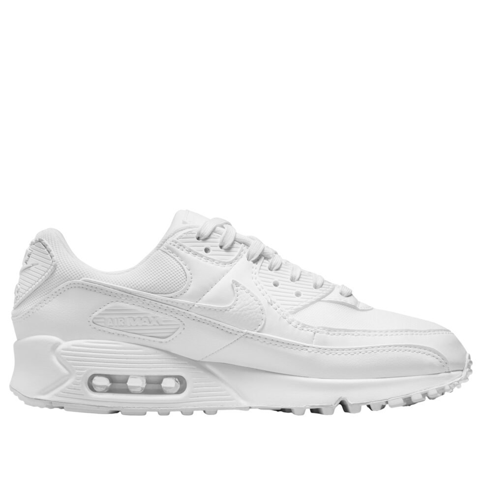 (WMNS) Nike Air Max 90 'Triple White' DH8010-100 - Image 2