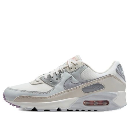 (WMNS) Nike Air Max 90 'Summit White Pure Platinum' DH8010-107