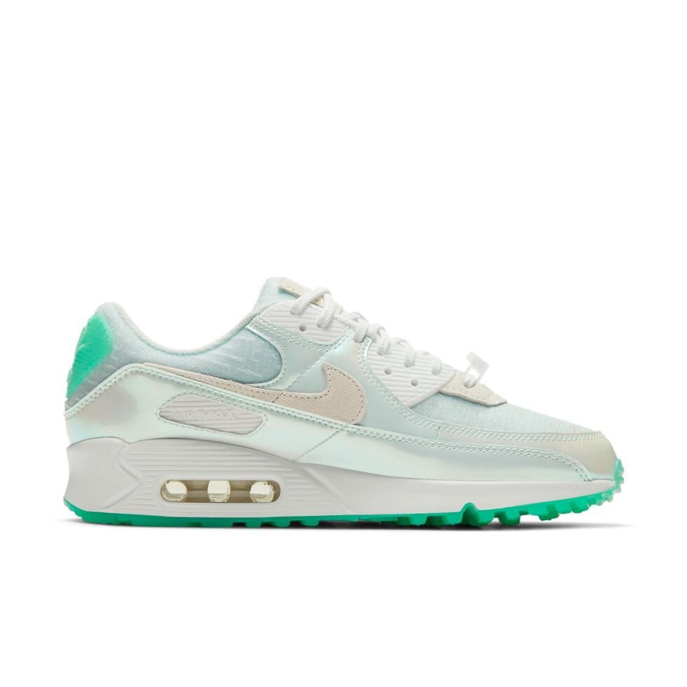 (WMNS) Nike Air Max 90 'Green Glow' DH8074-100 - Image 2
