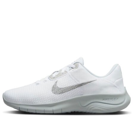 (WMNS) Nike Flex Experience Run 11 Wide 'White Metallic Silver' DH8254-100