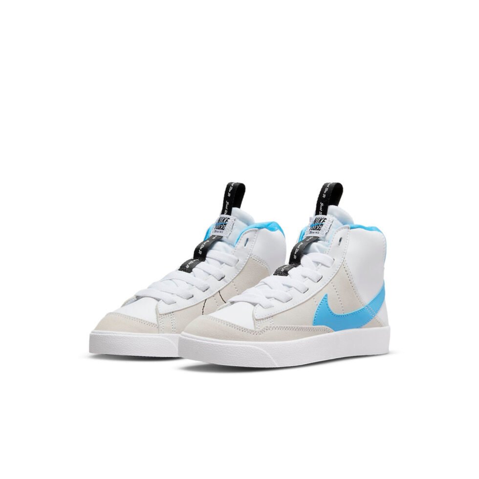 (PS) Nike Blazer Mid '77 SE 'Dance - White University Blue' DH8641-104 - Image 3