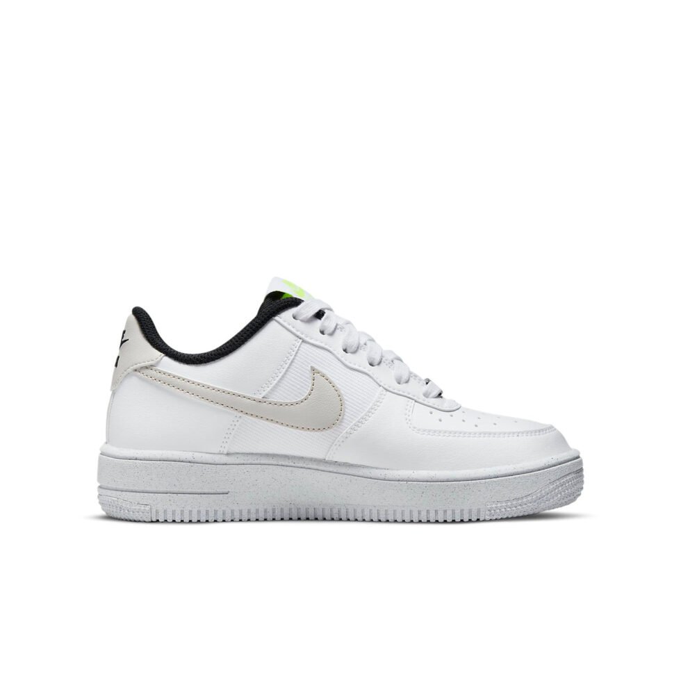 (GS) Nike Air Force 1 Crater Next Nature 'White Light Bone' DH8695-101 - Image 2