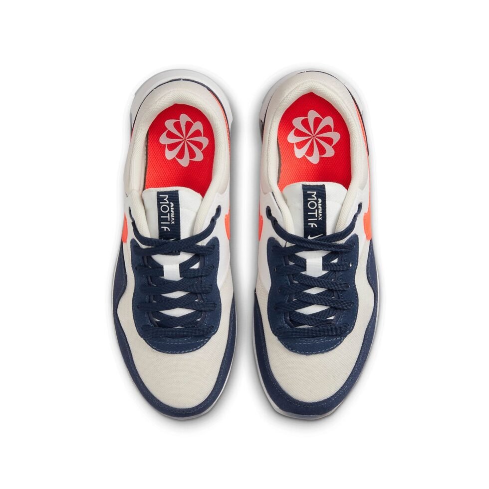 (GS) Nike Air Max Motif 'Light Bone Midnight Navy' DH9388-004 - Image 4