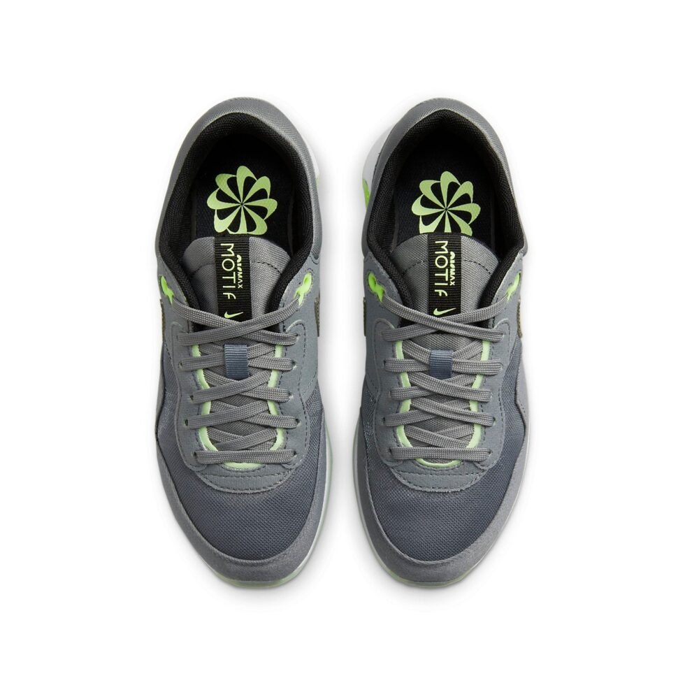 (GS) Nike Air Max Motif 'Smoke Grey Volt' DH9388-005 - Image 4