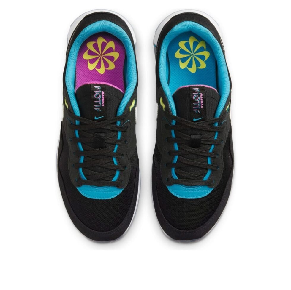 (GS) Nike Air Max Motif 'Black Blue Lightning' DH9388-006 - Image 4