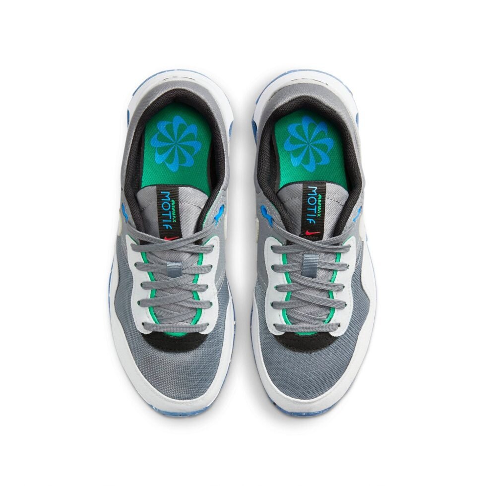 (GS) Nike Air Max Motif 'Cool Grey Speckled' DH9388-007 - Image 4