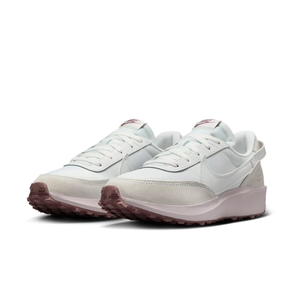 (WMNS) Nike Waffle Debut 'Summit White Smokey Mauve' DH9523-106 - Image 3