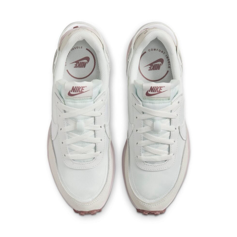 (WMNS) Nike Waffle Debut 'Summit White Smokey Mauve' DH9523-106 - Image 5