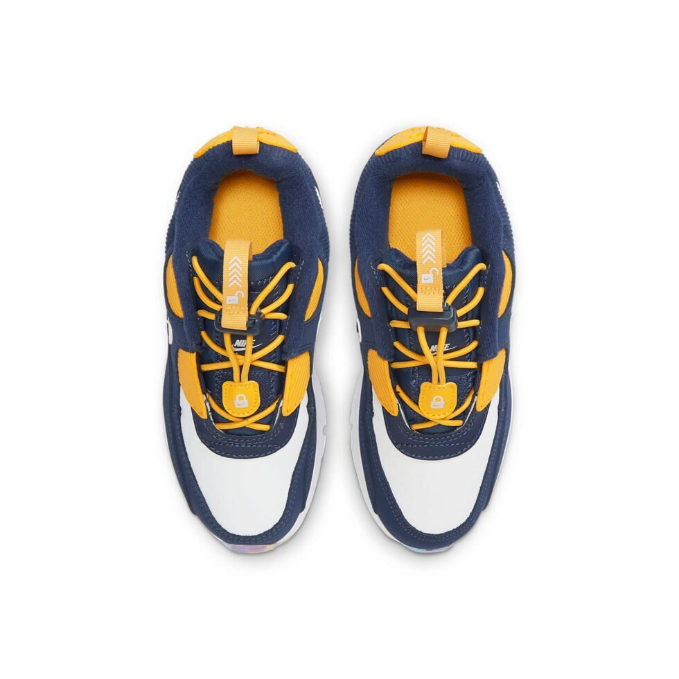 (PS) Nike Air Max 90 Toggle SE 'Midnight Navy University Gold' DH9572-400 - Image 4