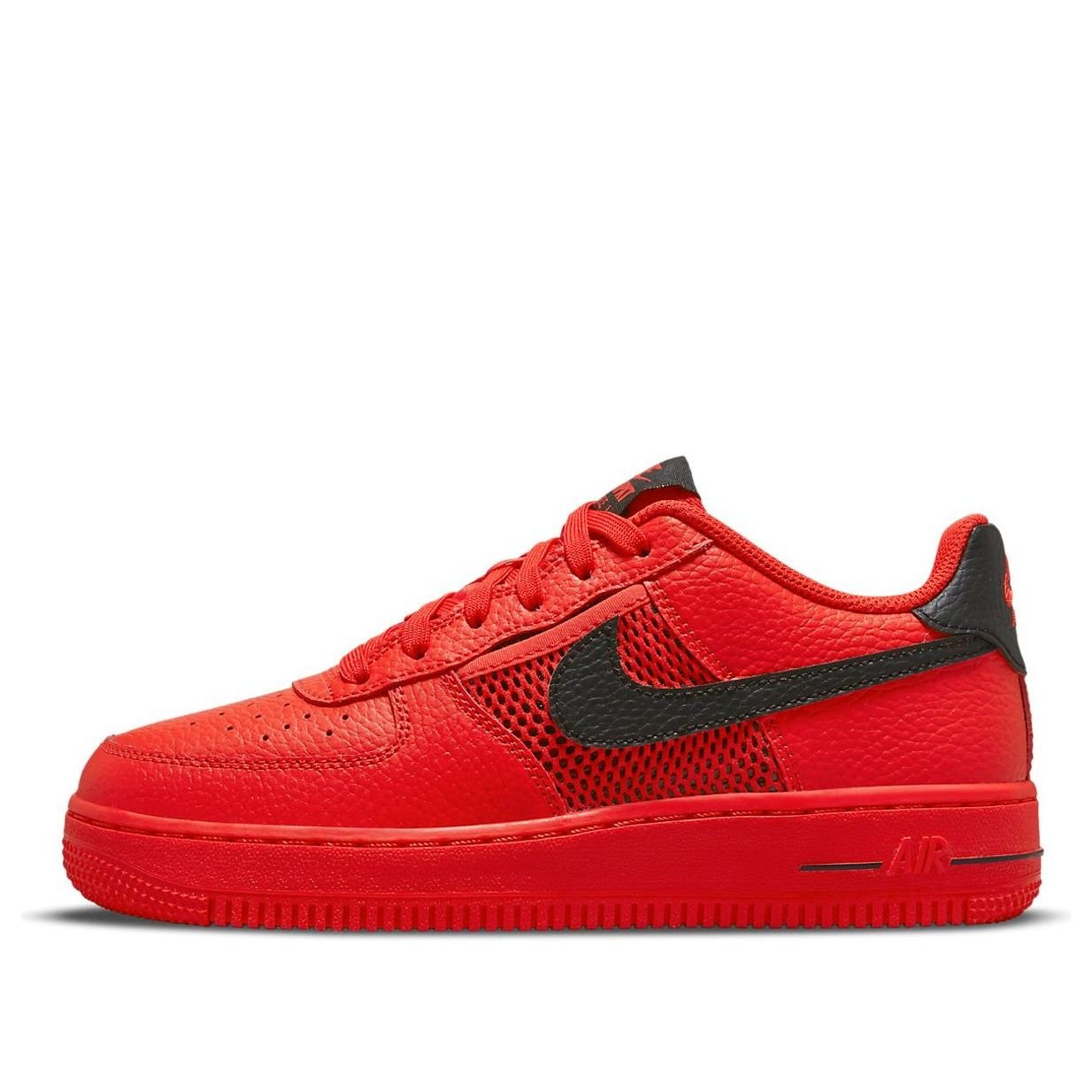 (GS) Nike Air Force 1 LV8 'Mesh Pocket - Habanero Red' DH9596-600
