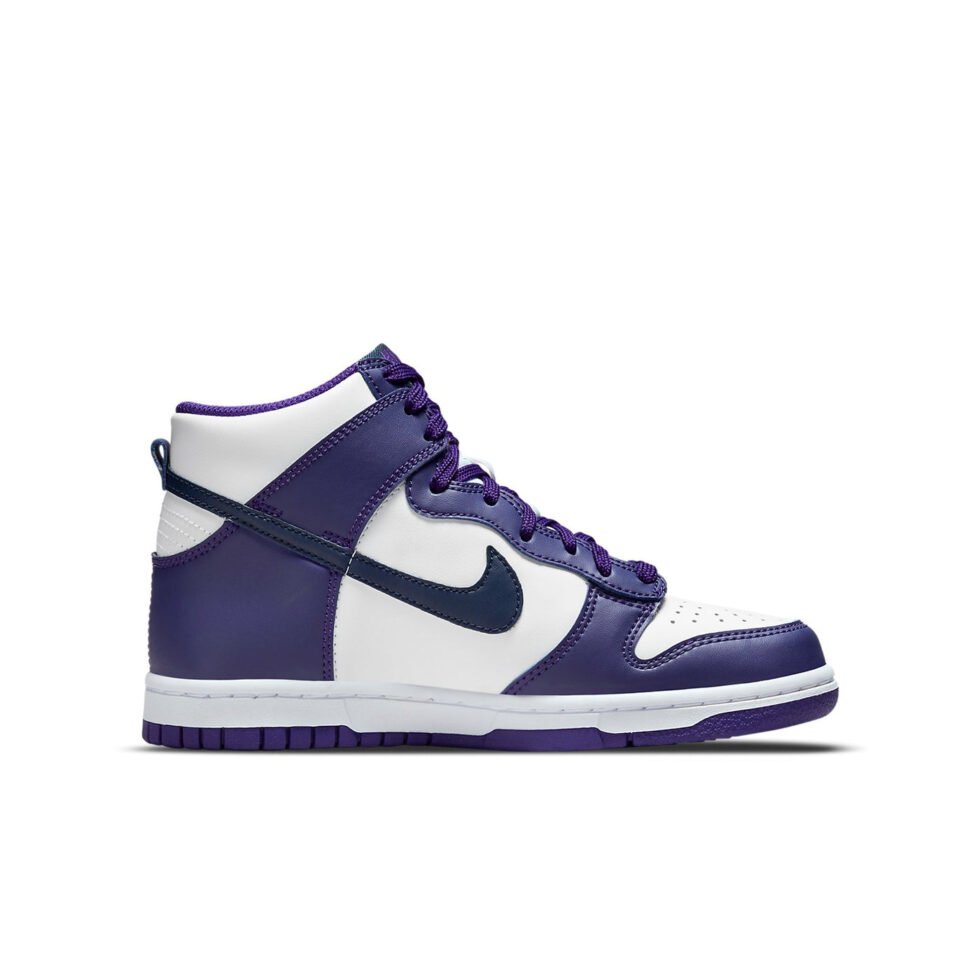 (GS) Nike Dunk High 'White Midnight Navy' DH9751-100 - Image 2