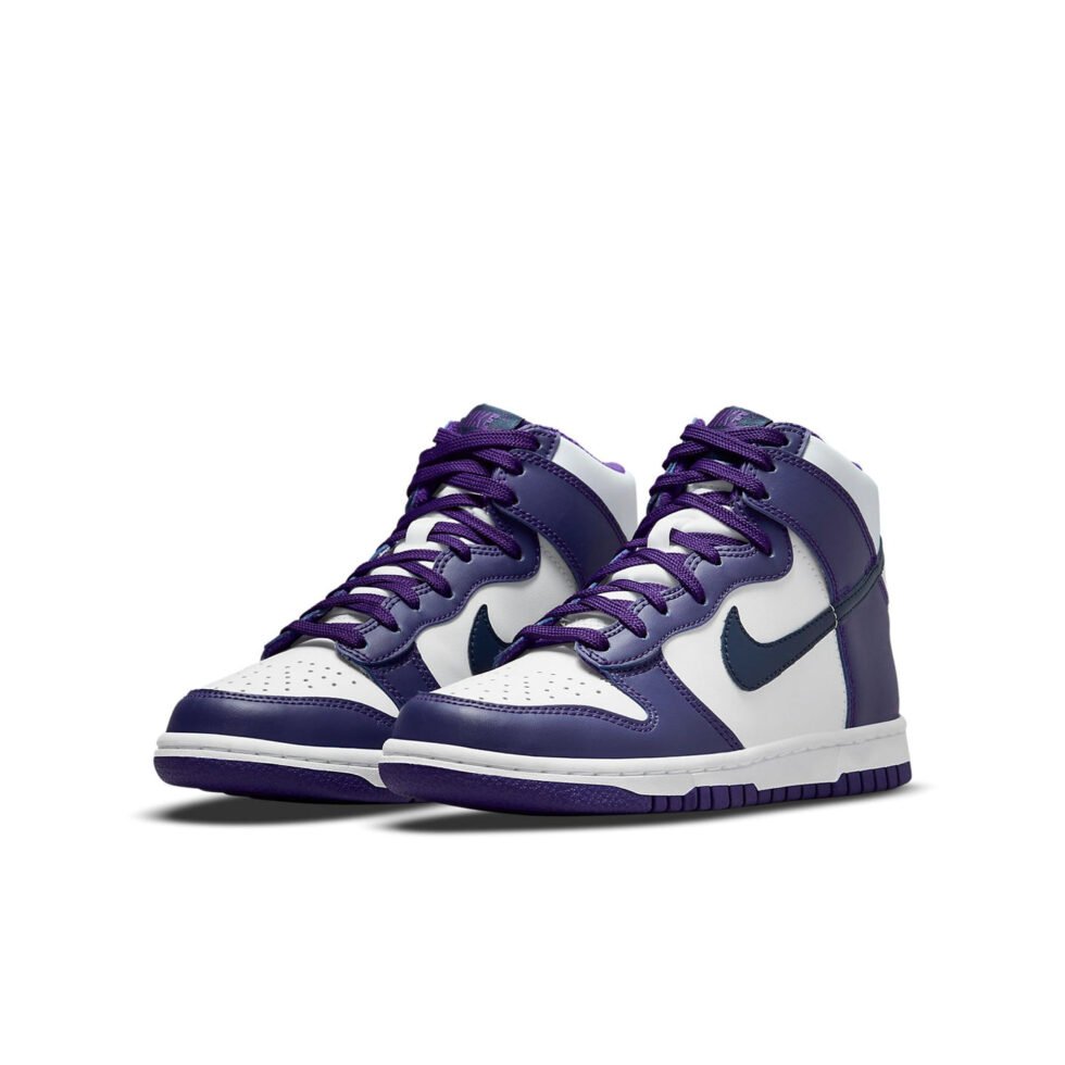 (GS) Nike Dunk High 'White Midnight Navy' DH9751-100 - Image 3