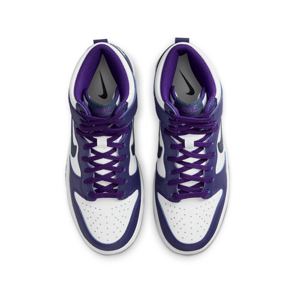 (GS) Nike Dunk High 'White Midnight Navy' DH9751-100 - Image 4