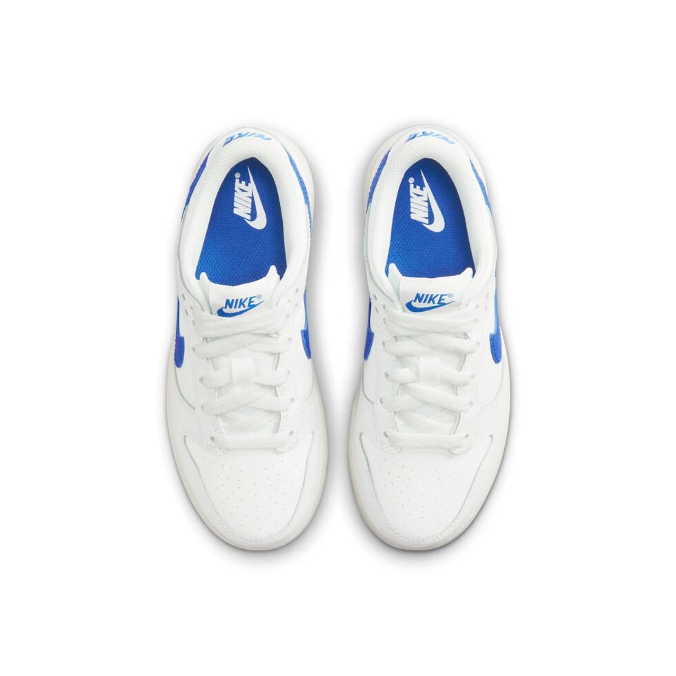 (PS) Nike Dunk Low 'Summit White Hyper Royal' DH9756-105 - Image 3