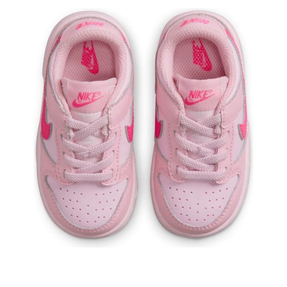 (TD) Nike Dunk Low 'Triple Pink' DH9761-600 - Image 4