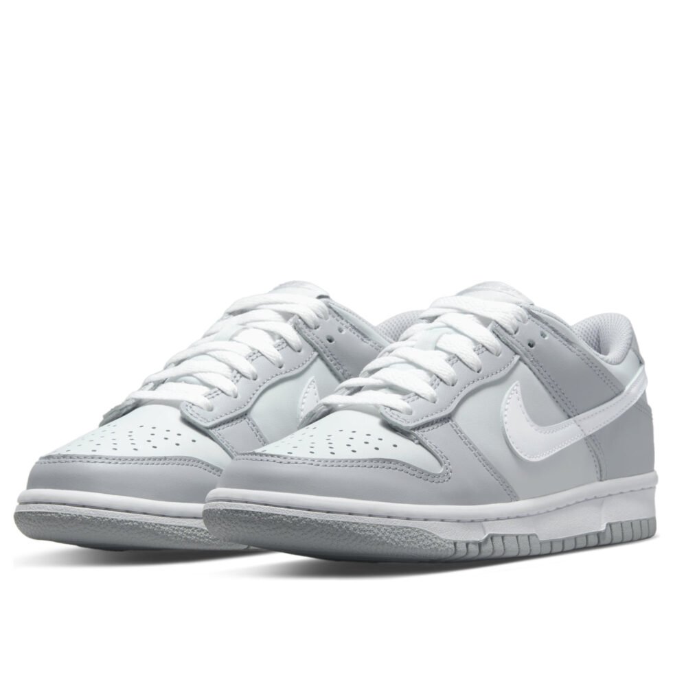 (GS) Nike Dunk Low 'Pure Platinum Wolf Grey' DH9765-001 - Image 4