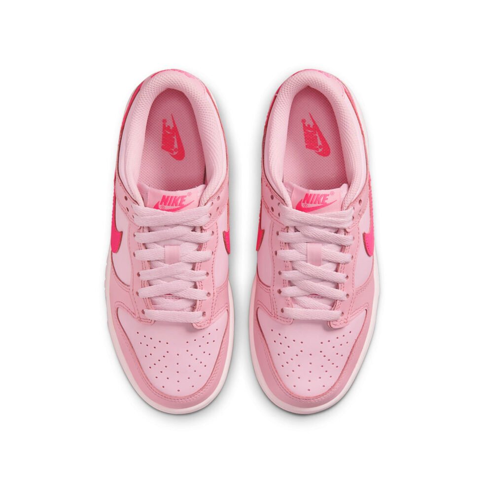 (GS) Nike Dunk Low 'Triple Pink' DH9765-600 - Image 4