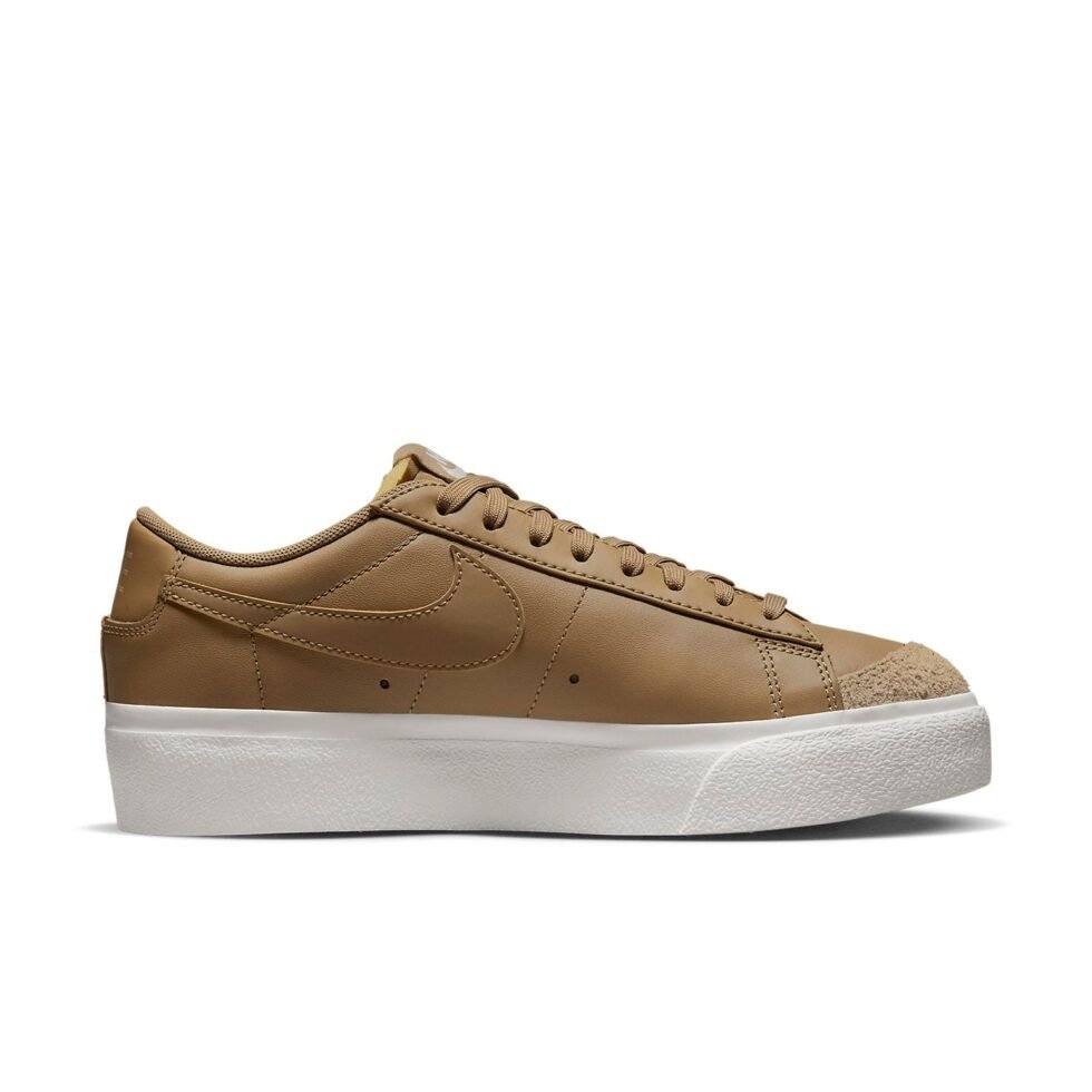 (WMNS) Nike Blazer Low Platform 'Dark Driftwood' DJ0292-200 - Image 2