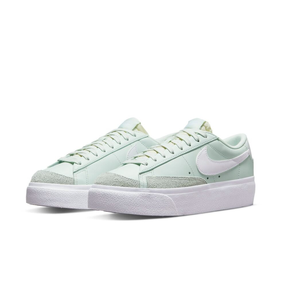 (WMNS) Nike Blazer Low Platform 'Barely Green' DJ0292-300 - Image 3