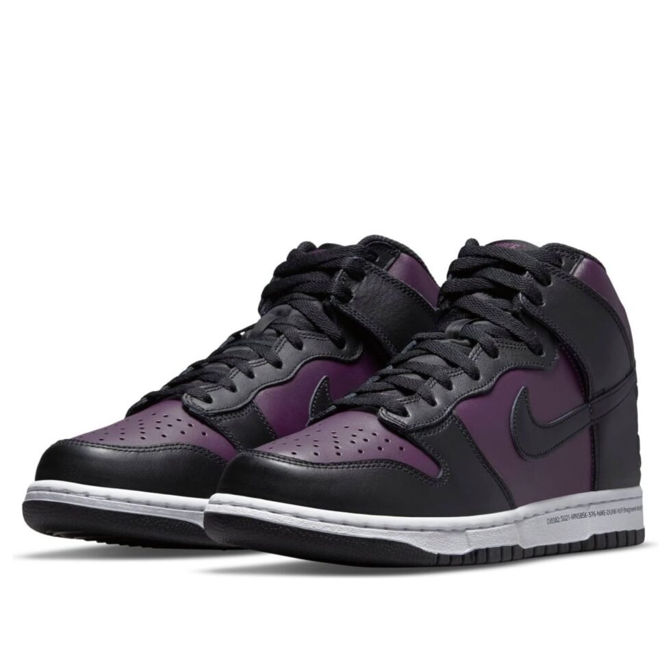 Nike x Fragment Design Dunk High 'Beijing' DJ0382-600 - Image 3