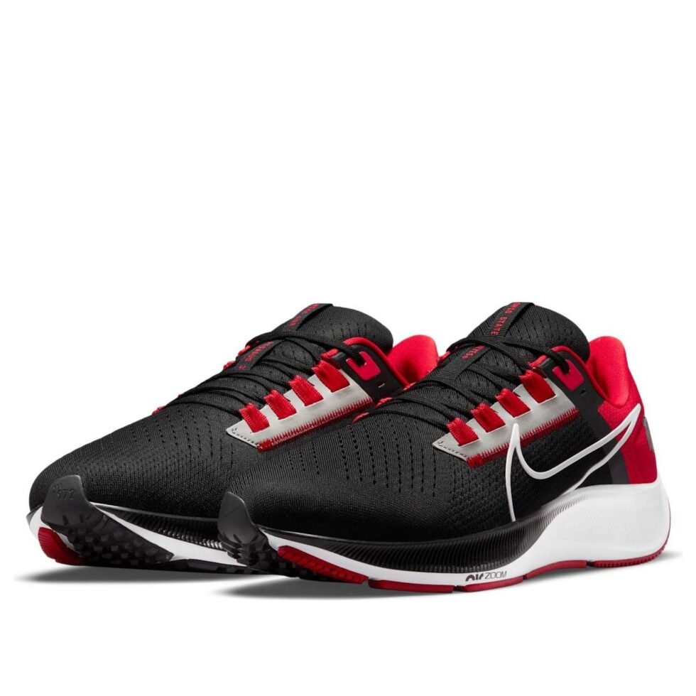Nike Air Zoom Pegasus 38 'Ohio State' DJ0837-001 - Image 3