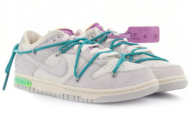 Nike x Off-White Dunk Low 'Lot 36 of 50' DJ0950-107 - Image 3